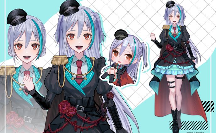 【ご依頼】海凪のあ様　配信用立ち絵