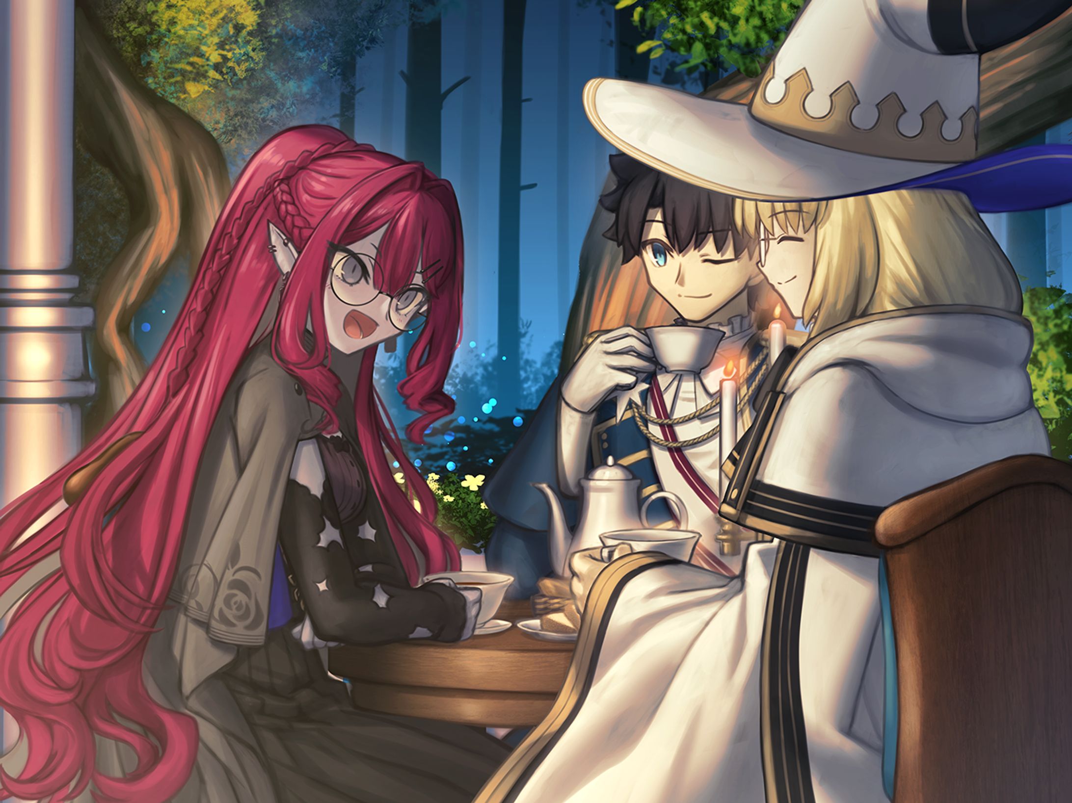 魔女の家のティーパーティー-1