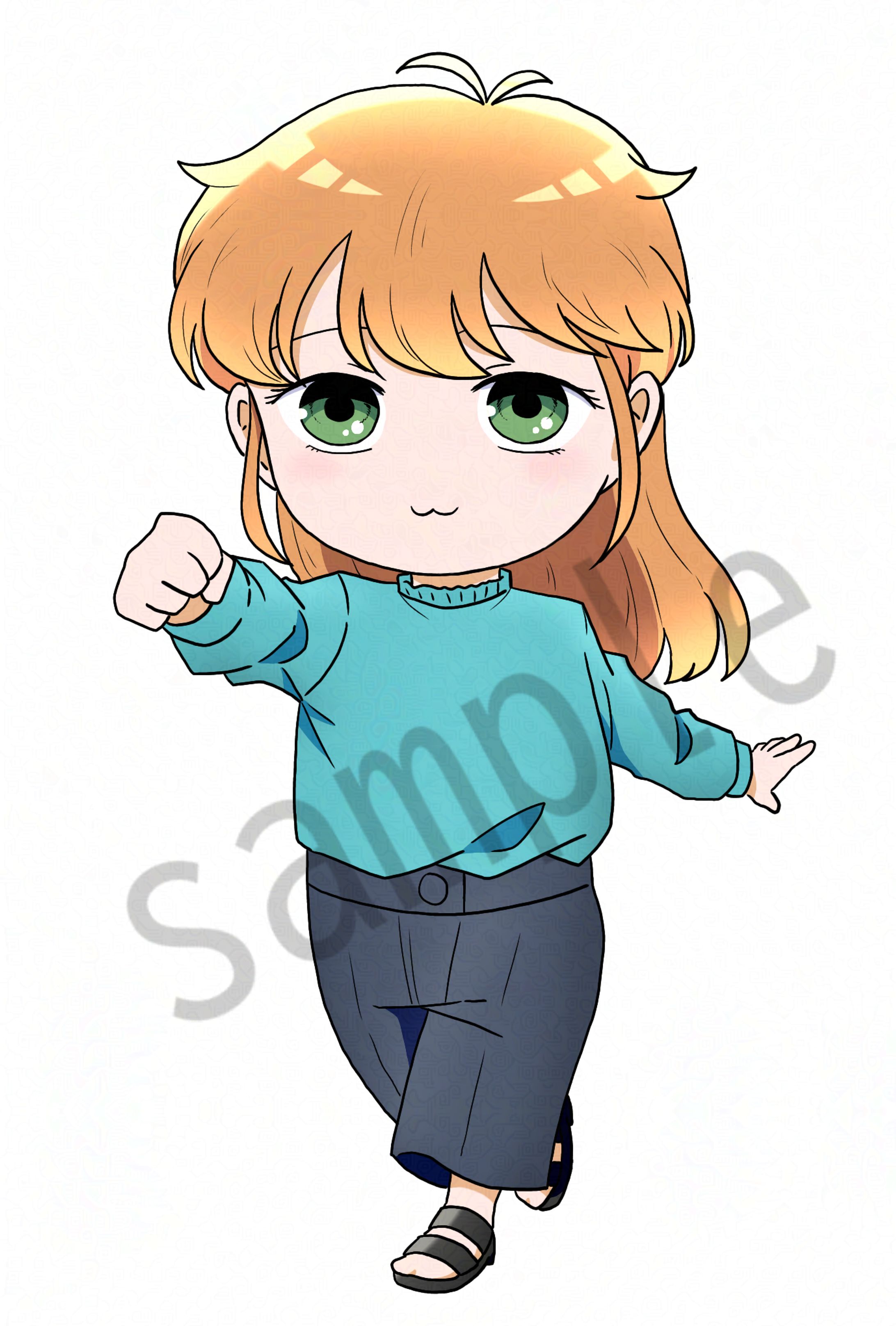 デフォルメイラスト-1