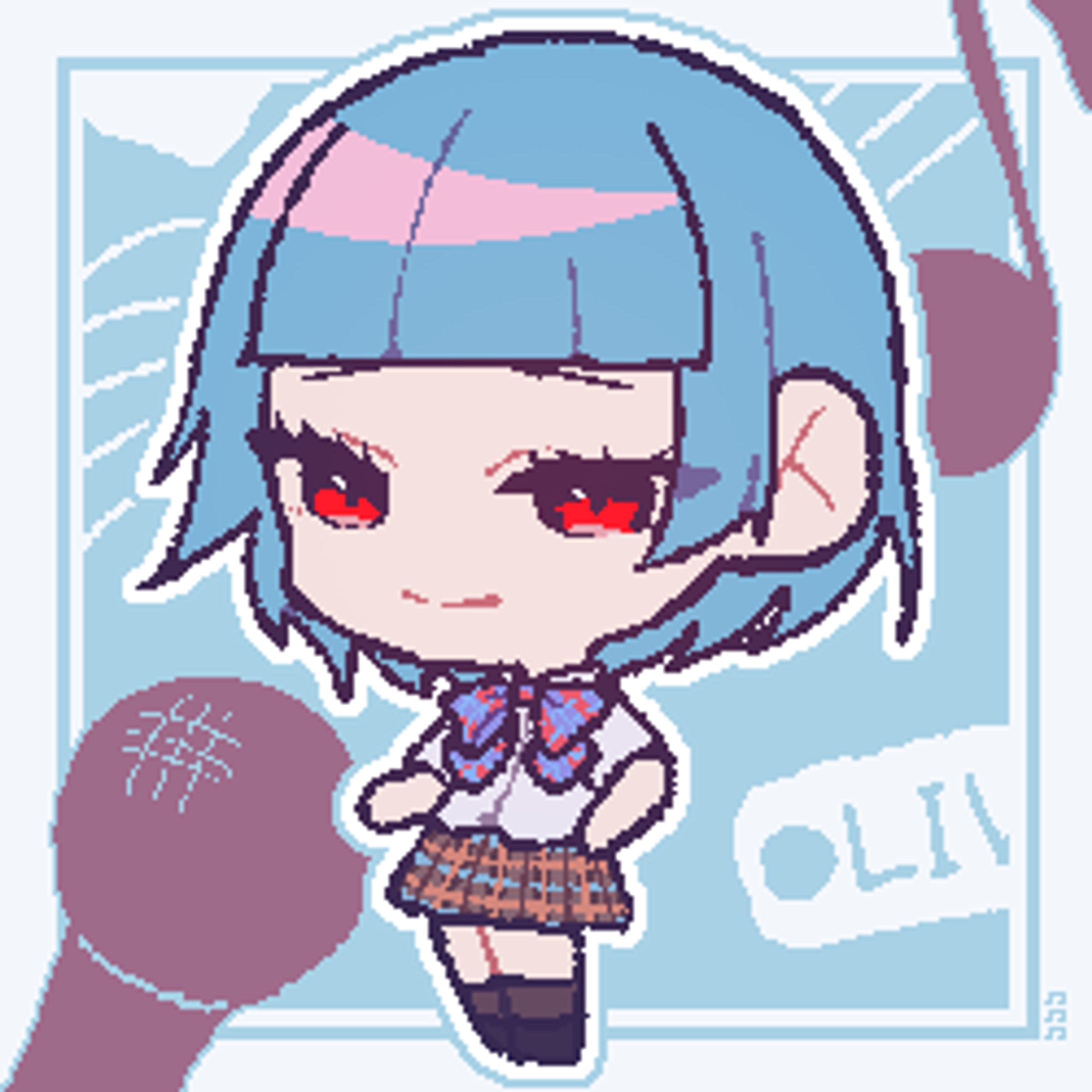 ドット絵風ミニキャライラスト01-1
