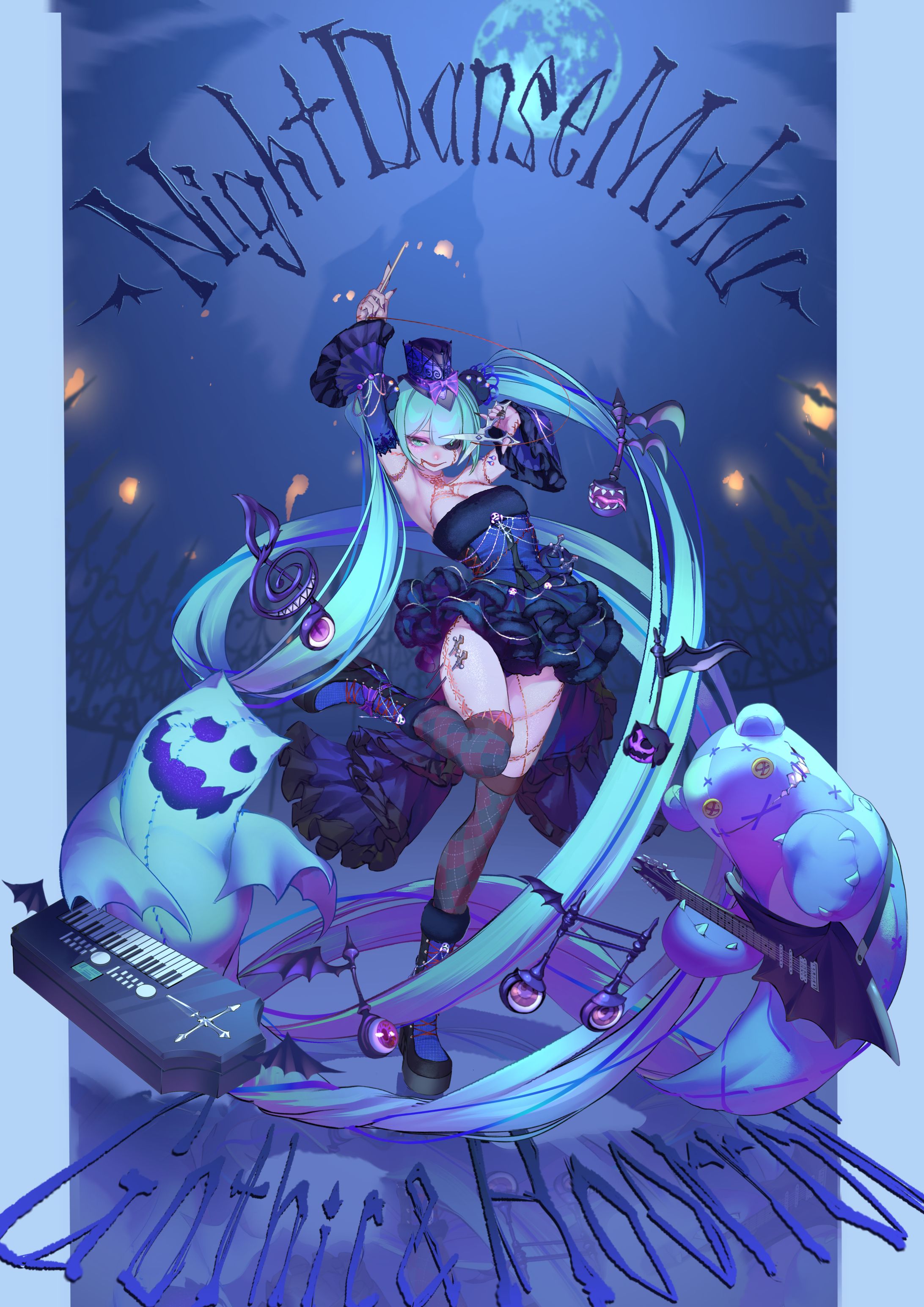 初音ミク　ゴシック＆ホラー　コンテスト-1