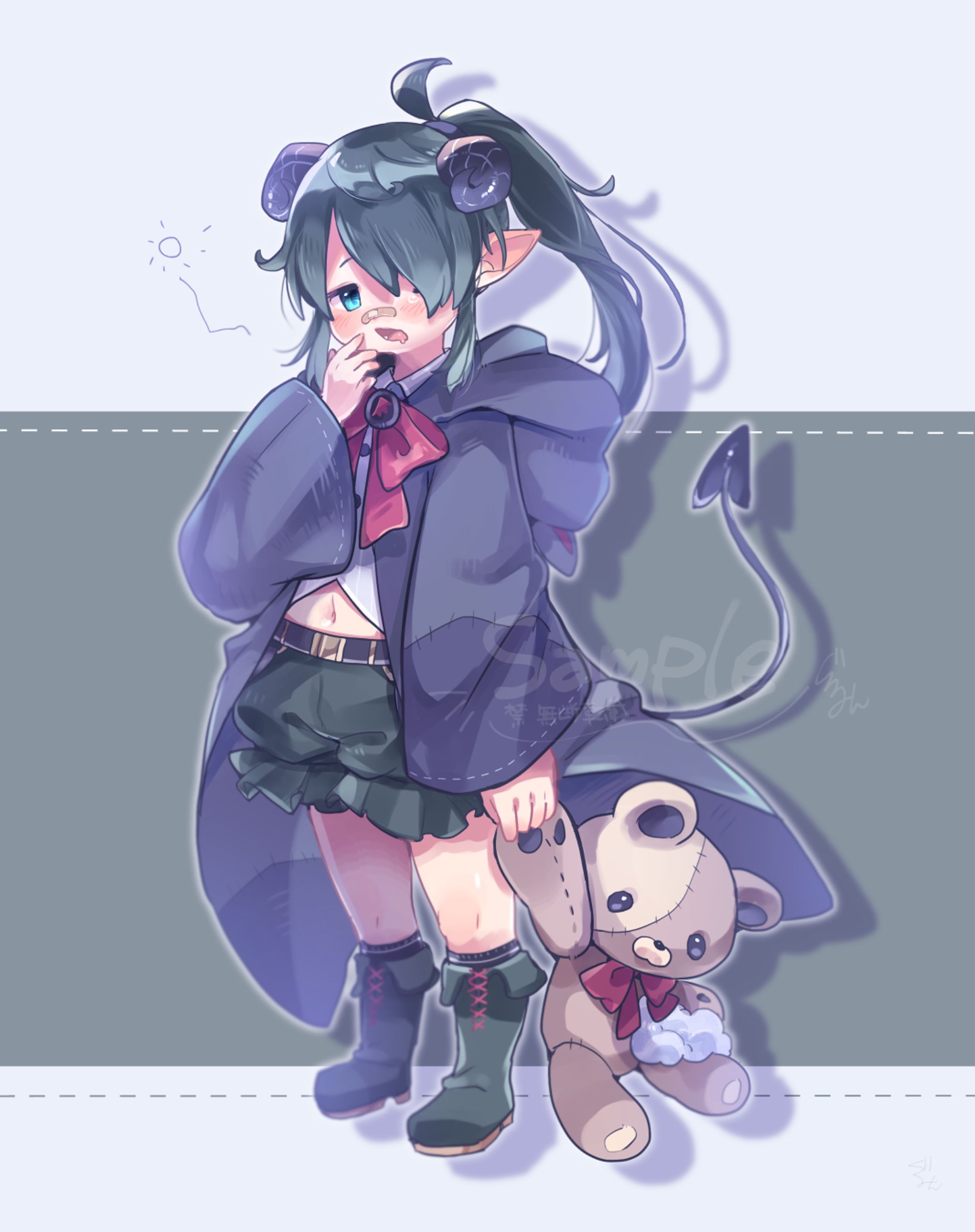 Vtuber「燈隠ねむる」様　立ち絵ほか-1