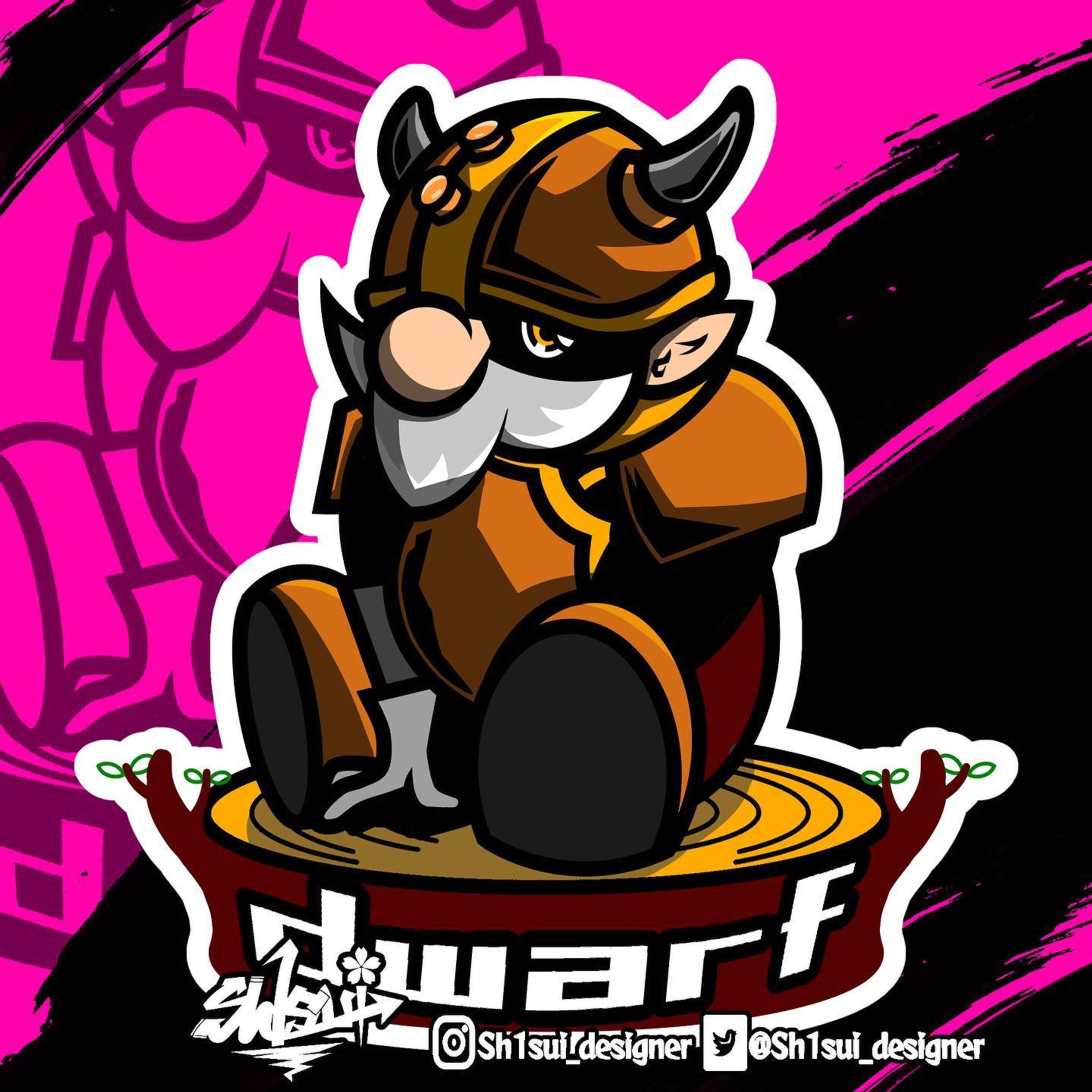 ❖Mascot logo❖

concept:カッコイイ小人

text:dwarf

Plz Twitter Follow& like

#Mascotlogo #キャラクターロゴ #クランアイコン #デザイン #イラスト #依頼 #kaiju8go logo #mascot #logodesigner #designer #icon #illustration #logos #clanlogo
#esportlogo #esports #mascotlogoinspirations #art #artwork  #logoinspiration #logoawesome #designgraphic #logoplace #logoinspire #sportslogo #graphicdesign #mascotsportbranding #logodesigns #esportlogoteam #logosportideas-1