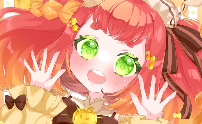 【アイコン】はちみつりんごティーちゃん