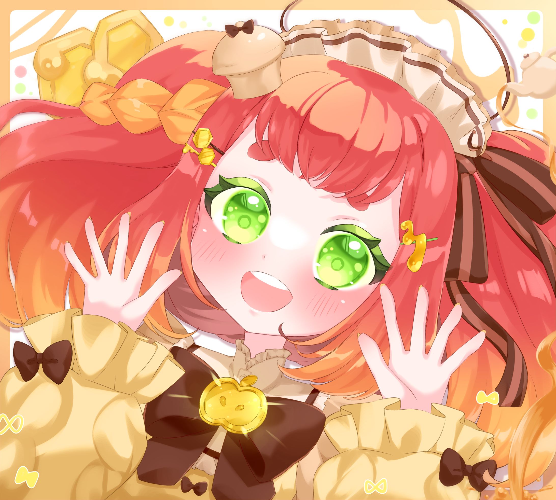 【アイコン】はちみつりんごティーちゃん-1