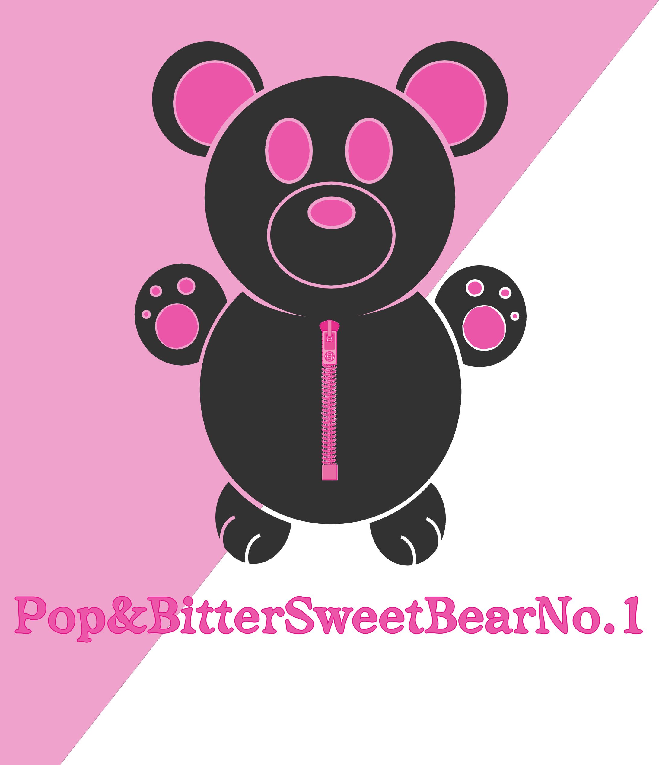 Pop&BiiterSweetBear No.1 2022初夏ポストカード風-1