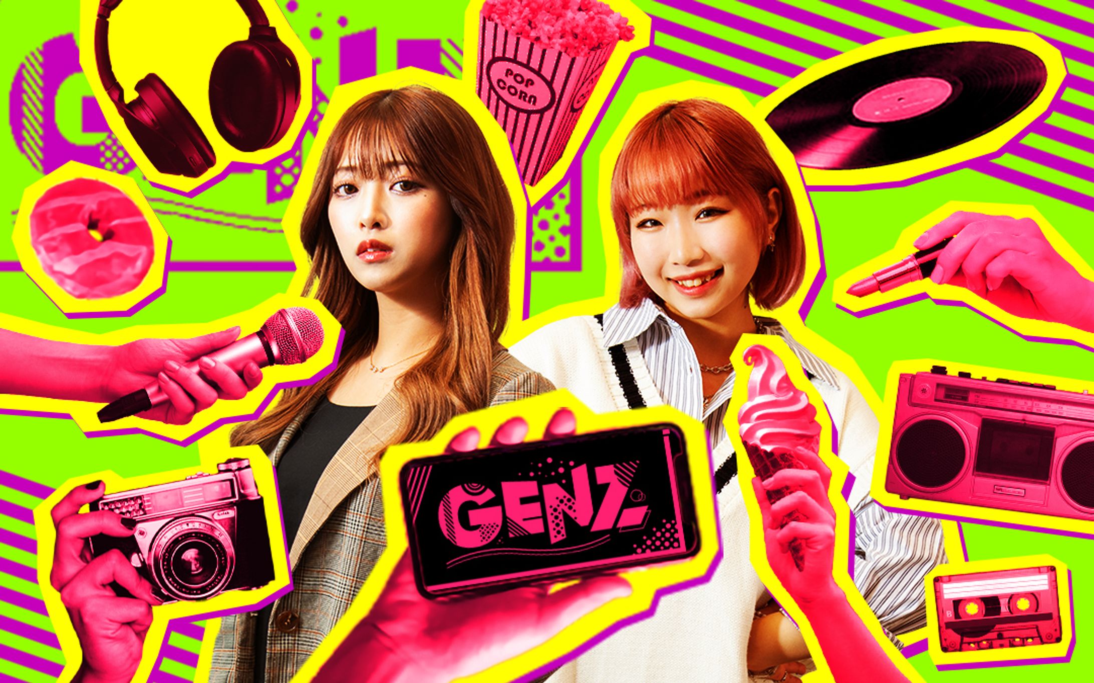 ZIP-FM「GENZ」ビジュアルデザイン-1