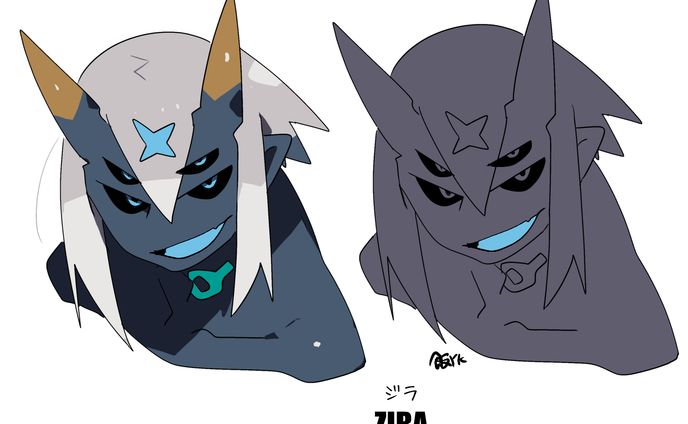 キャラクターデザイン&少し漫画一部