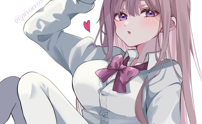 イラスト、自作オリジナル曲