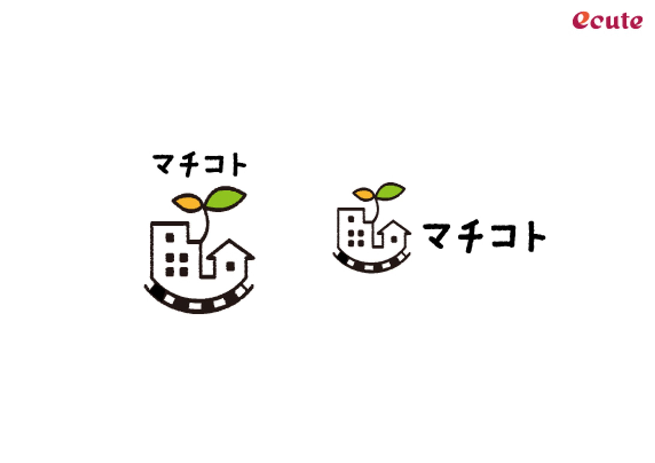 ecute CSR マチコト・ロゴデザイン決定案-1