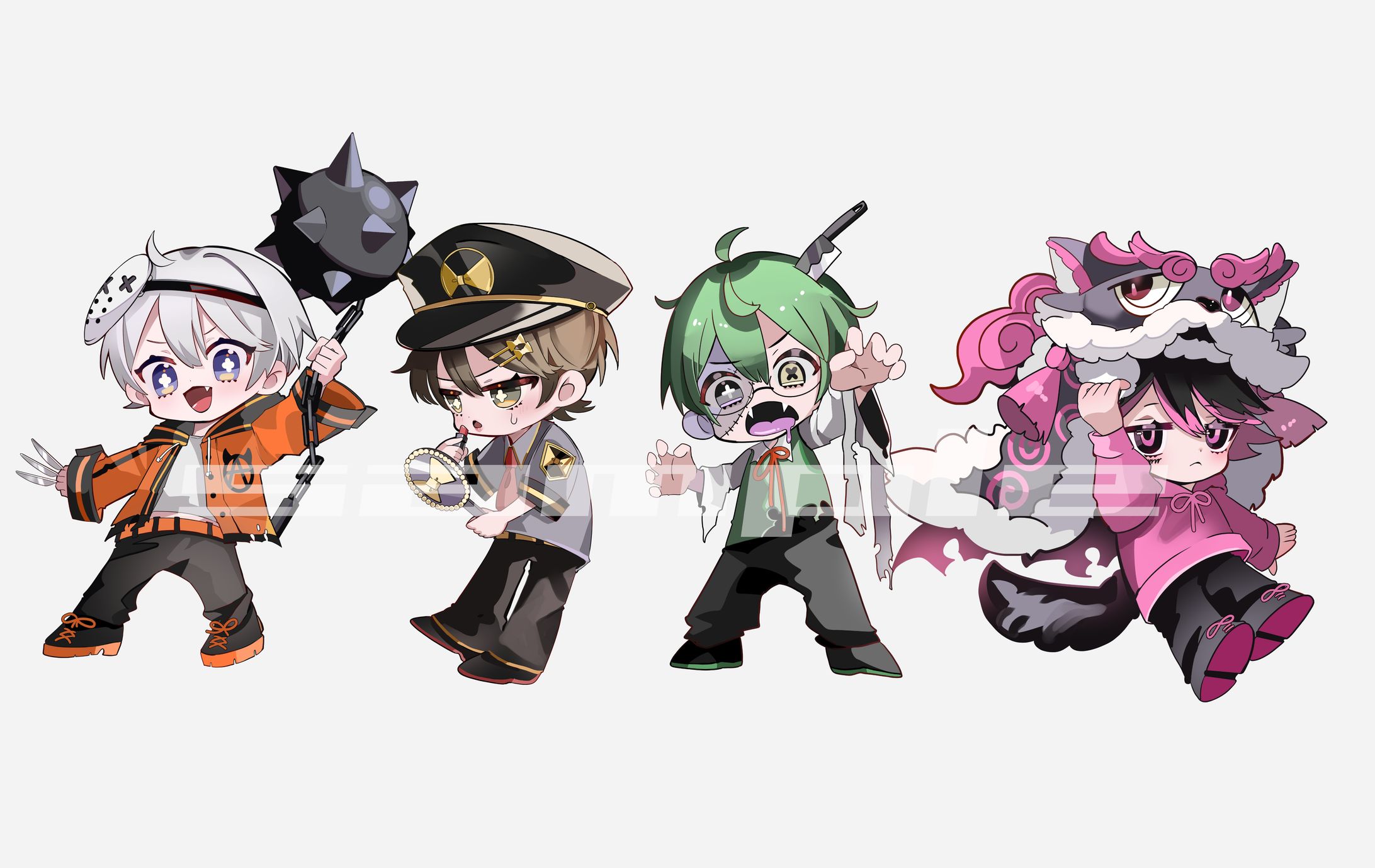 オレ達の遊ビバ！様「Mrs.Pumpkinの滑稽な夢」歌ってみたイラスト