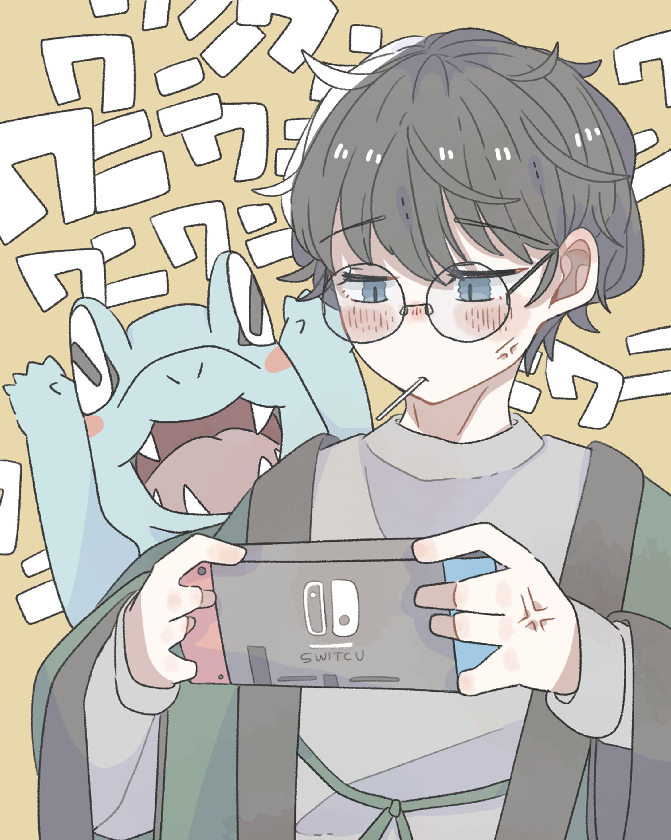 【二次創作】ワニノコVS男の子-1