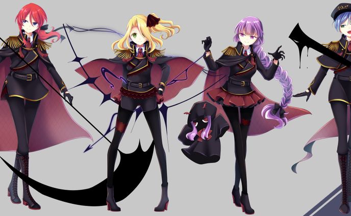 軍服立ち絵　色差分