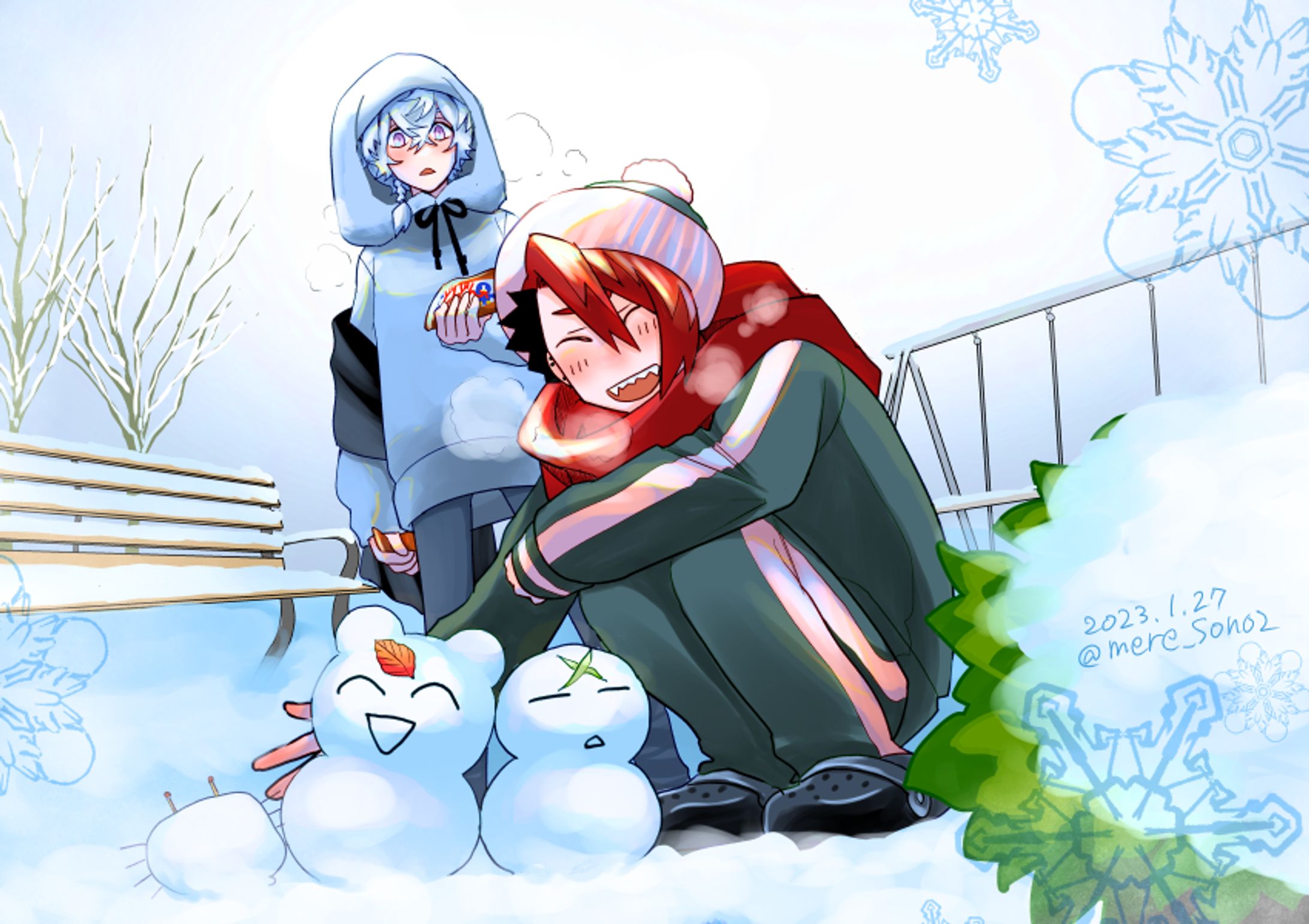 雪遊び-1