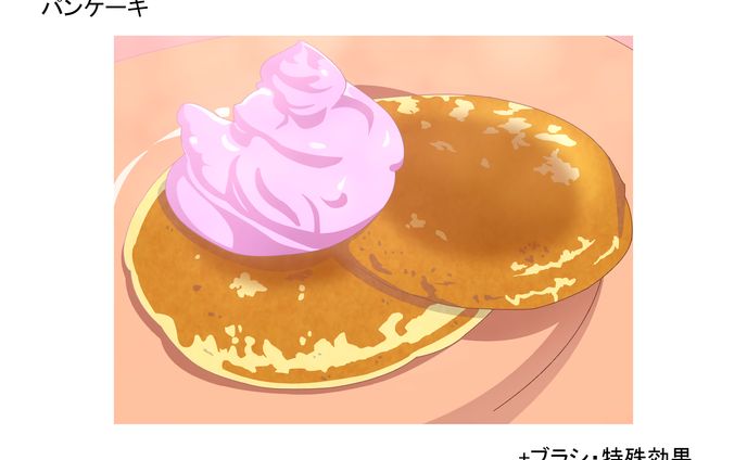 パンケーキ_ペイント