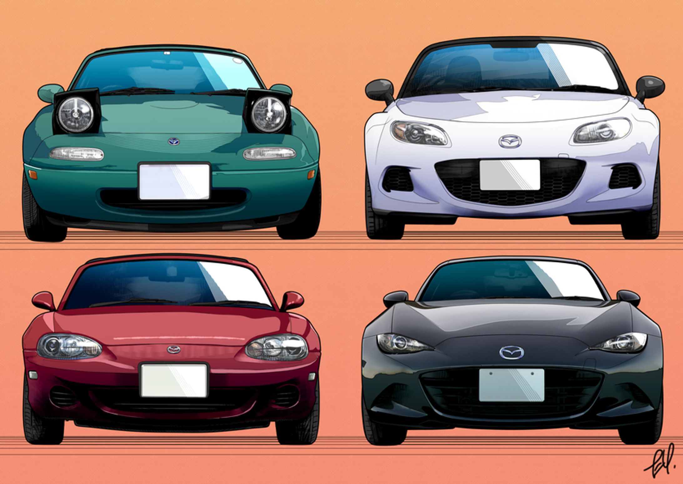 マツダ　ロードスター NA/NB/NC/ND-1
