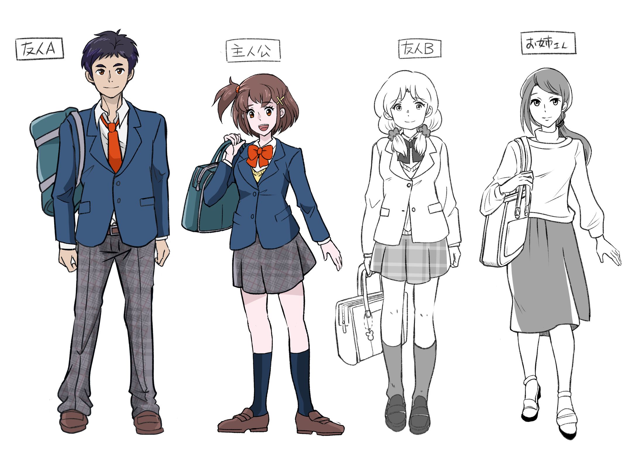 介護施設求人用PV原画-1