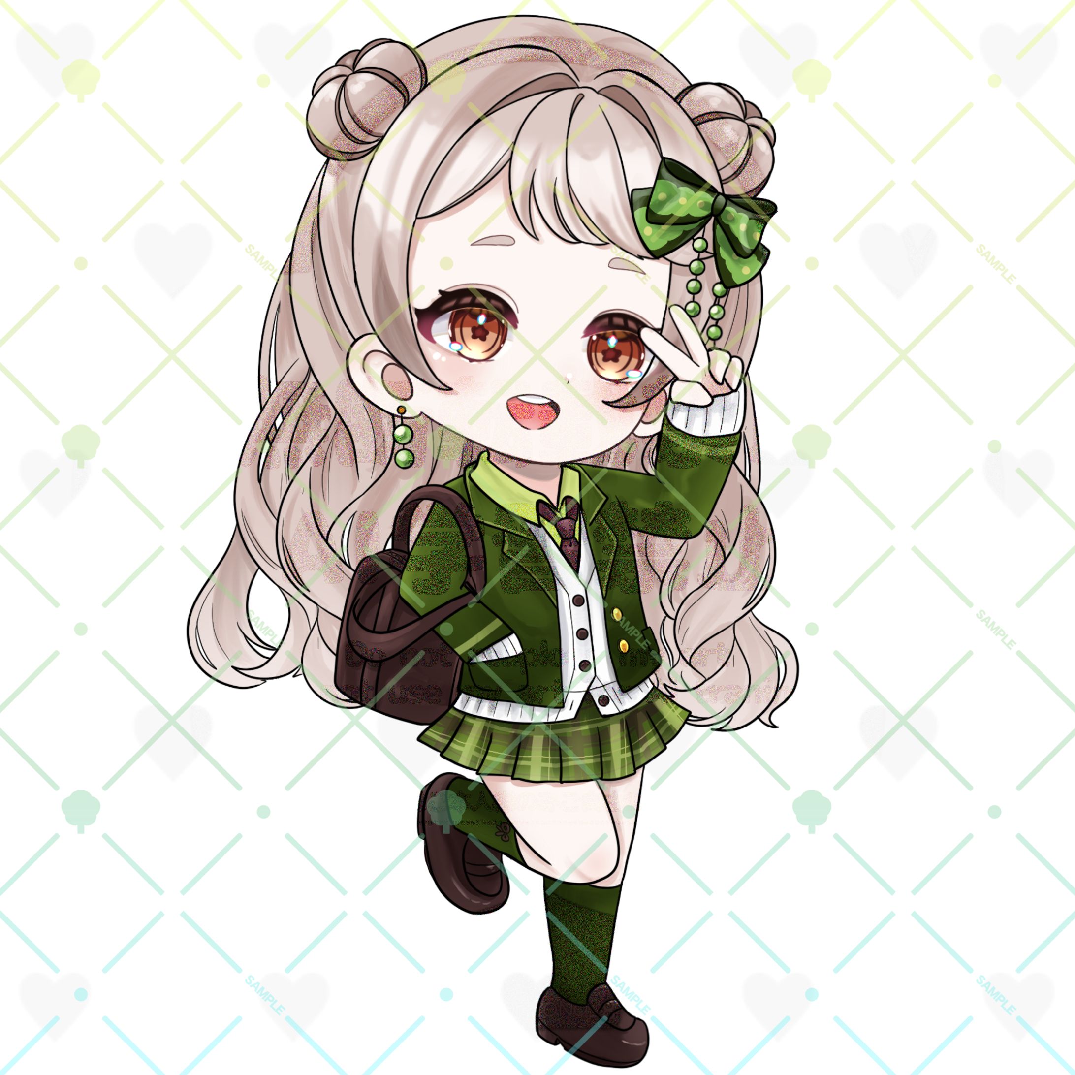 【企画】 百百千もち様制服ミニキャライラスト-1