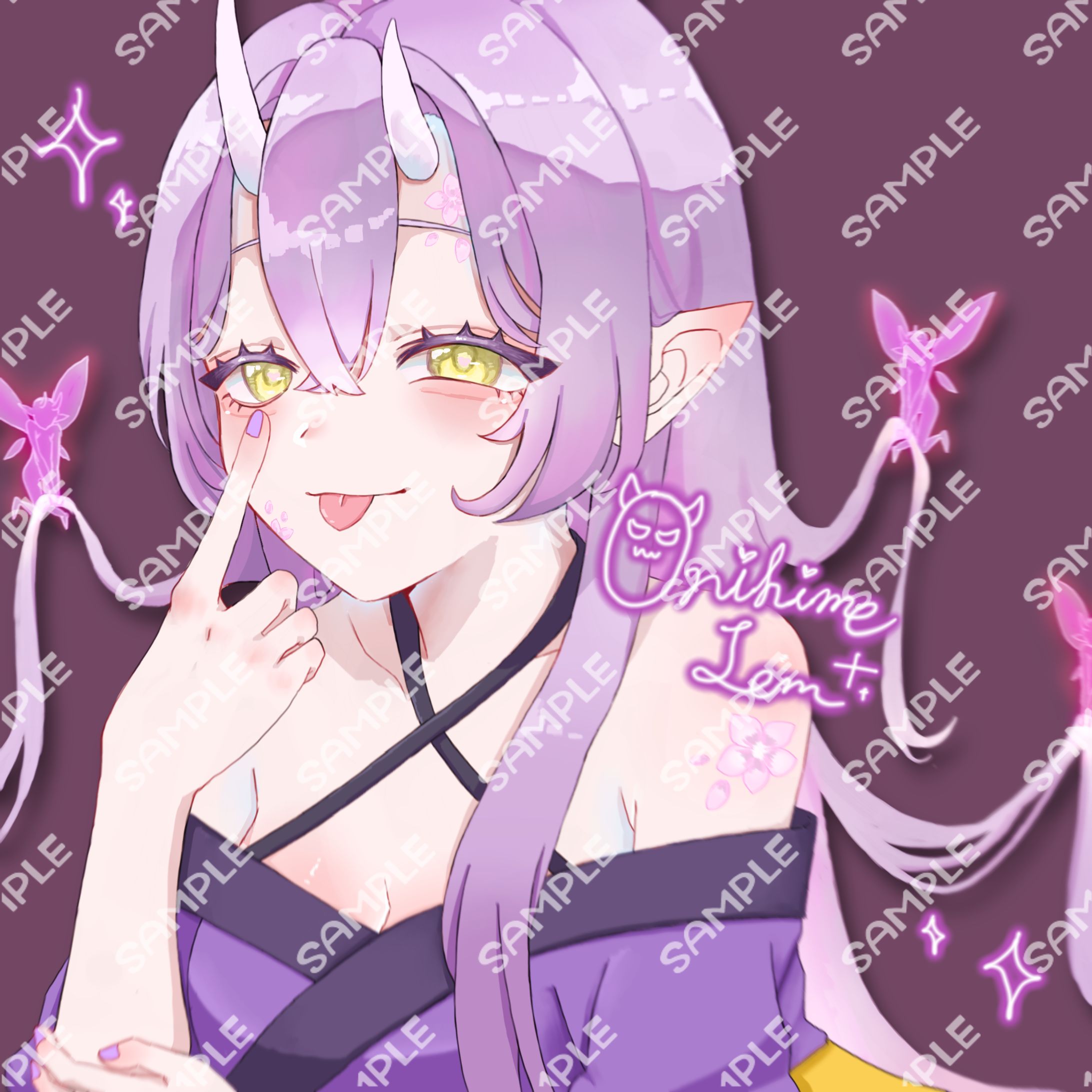 鬼姫lem様ご依頼イラスト-1