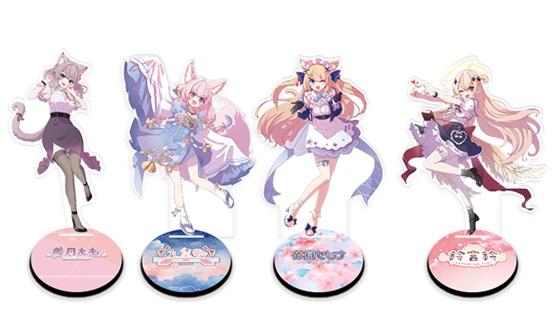 VTuberボイスアクリルスタンド台座デザイン/入稿データ作成-1