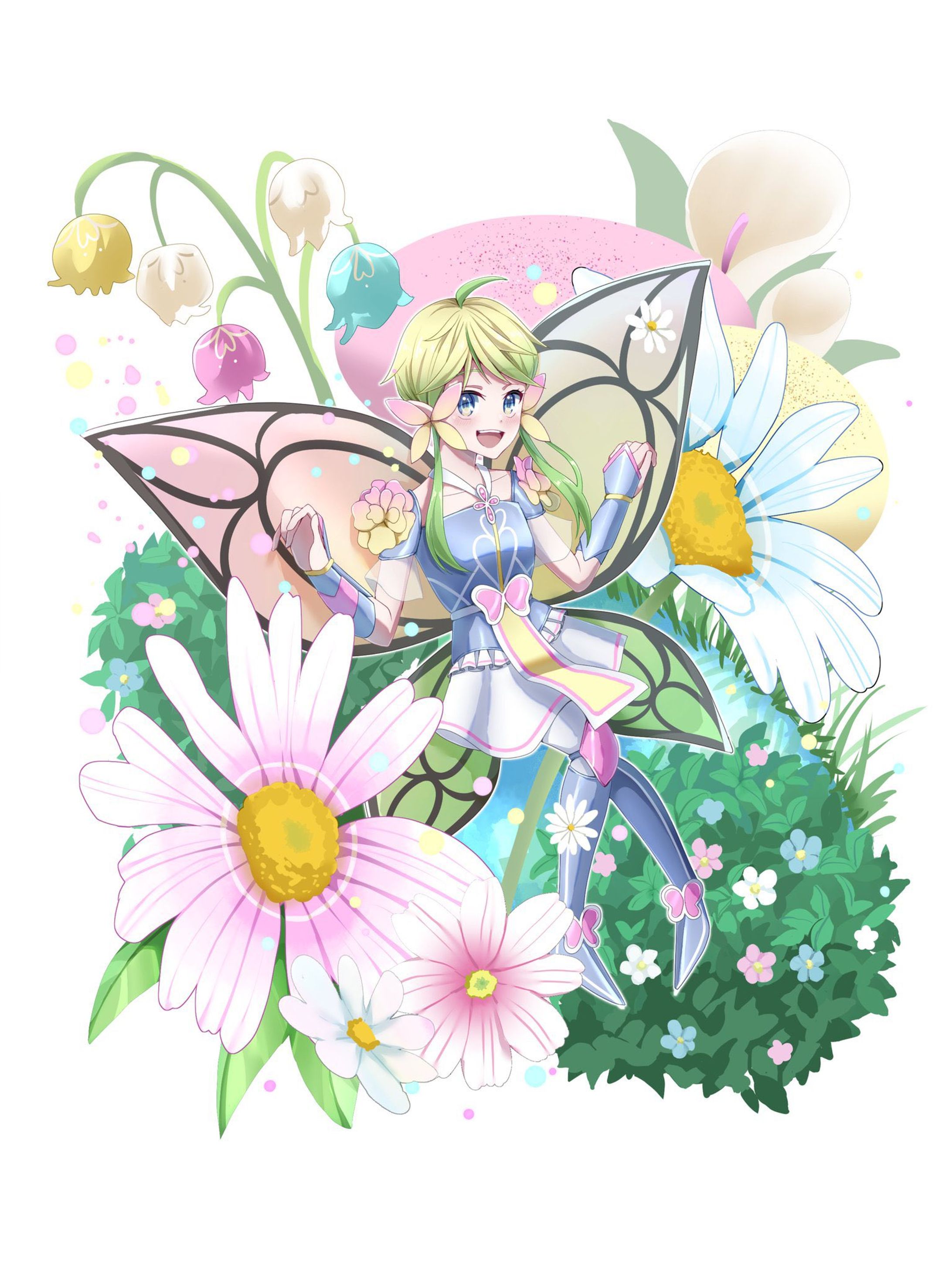 創作　自然と共に！妖精騎士さん-1