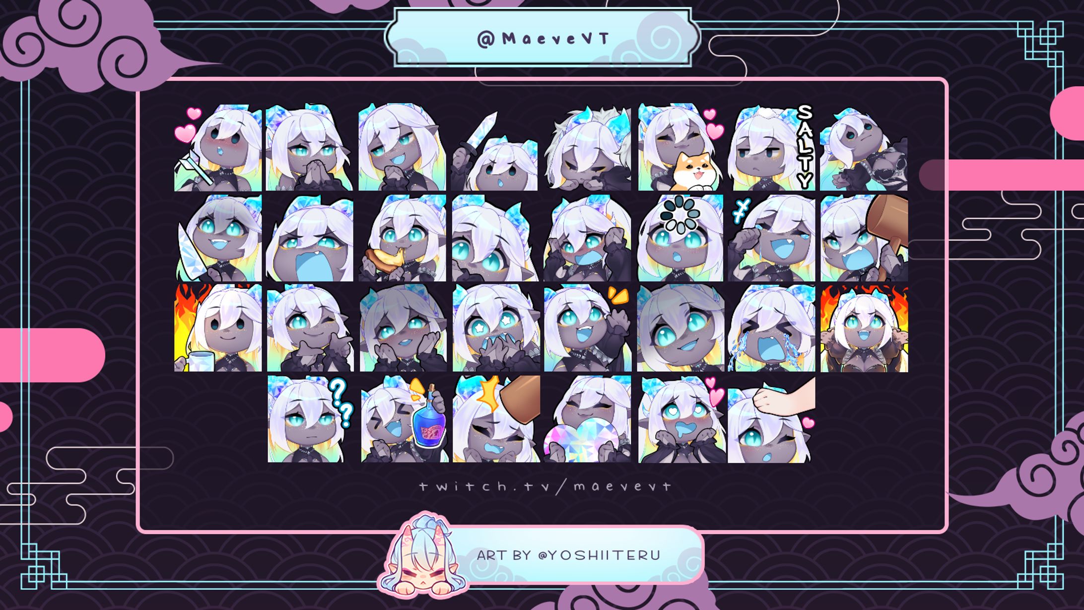 Emote commission for MaeveVT-1