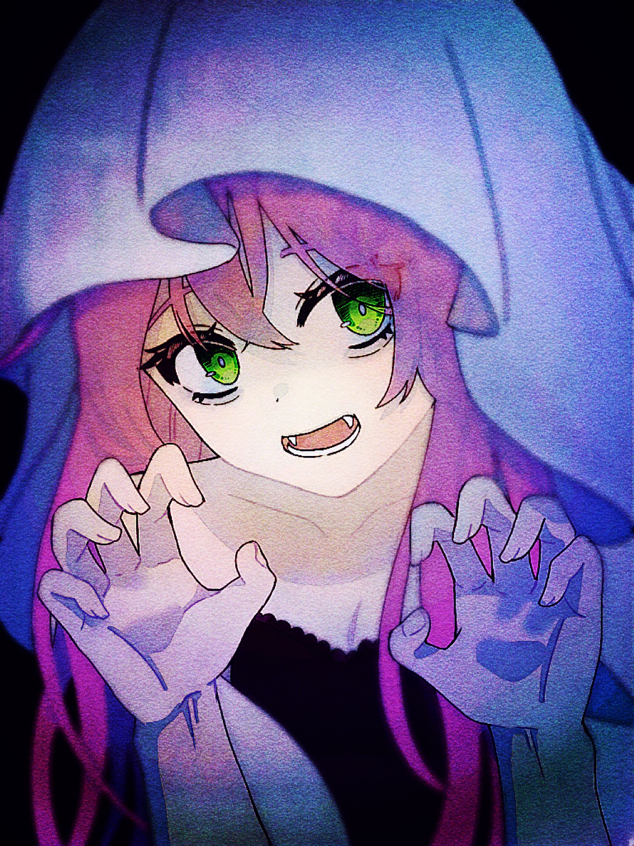 椎名華憐 ハロウィン イラスト-1