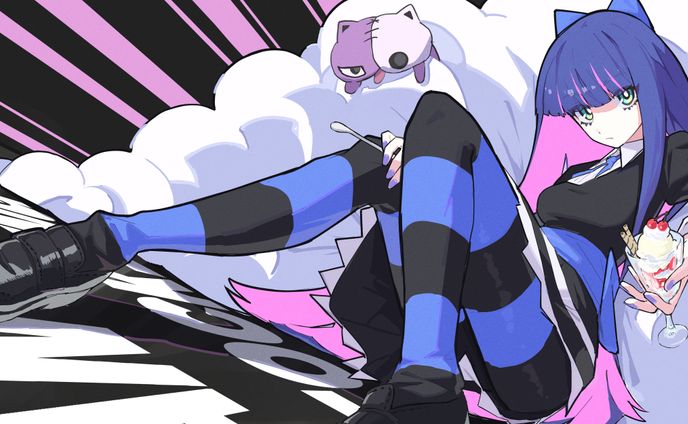 全身イラスト参考　アナーキーストッキング