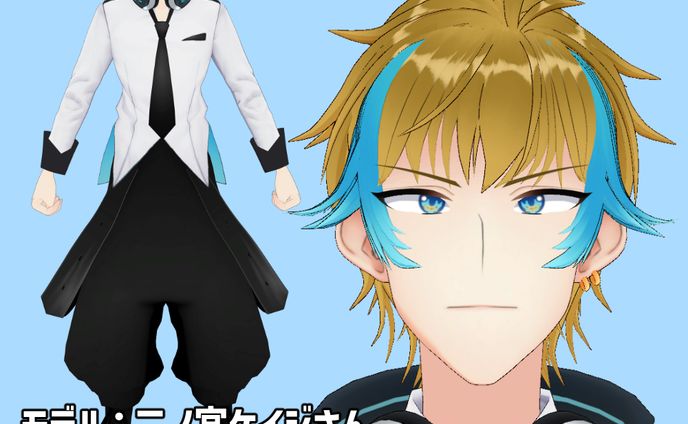 2022年11月　二ノ宮ケイジさん3Dモデル制作