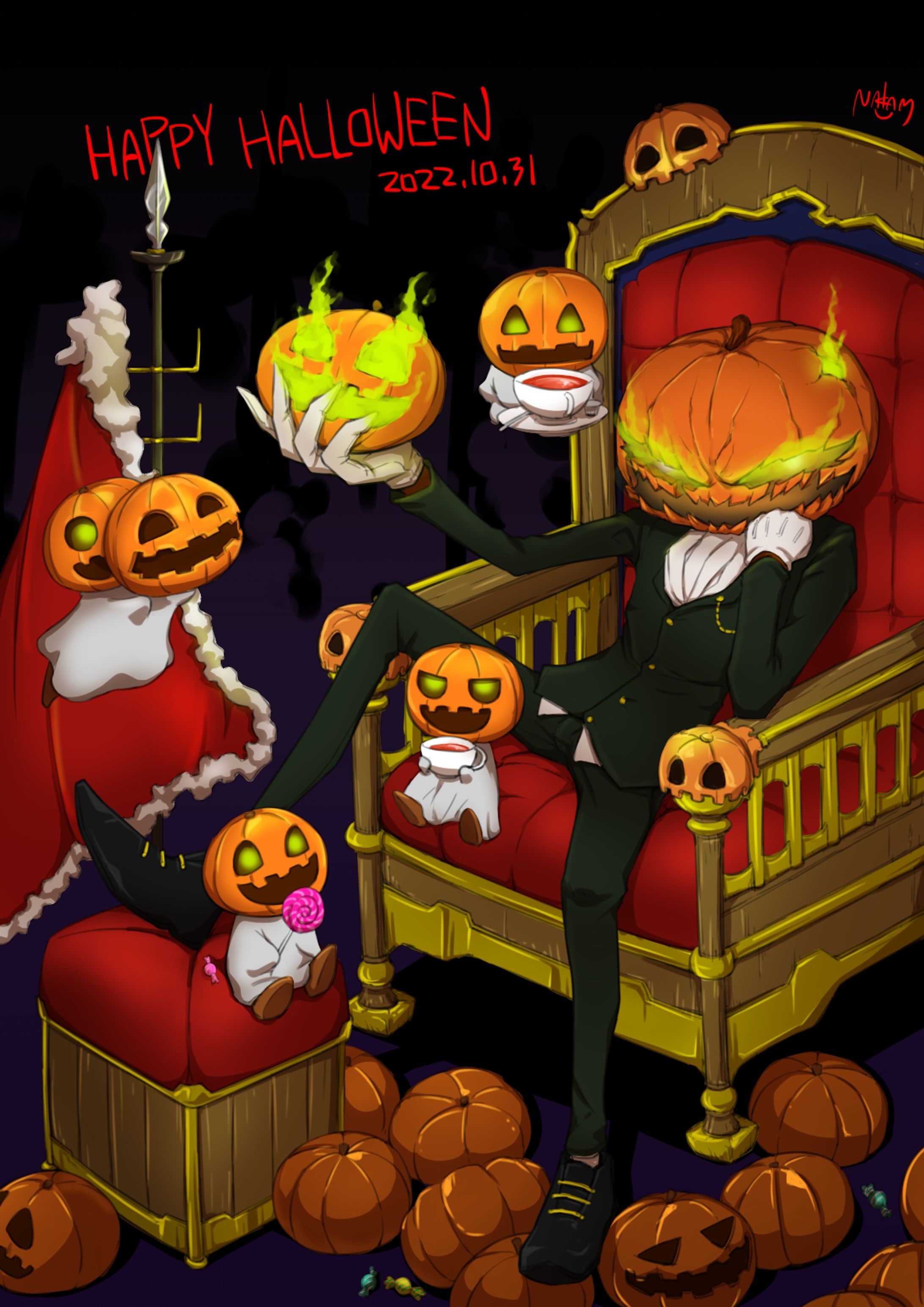 2022ハロウィンイラスト-1