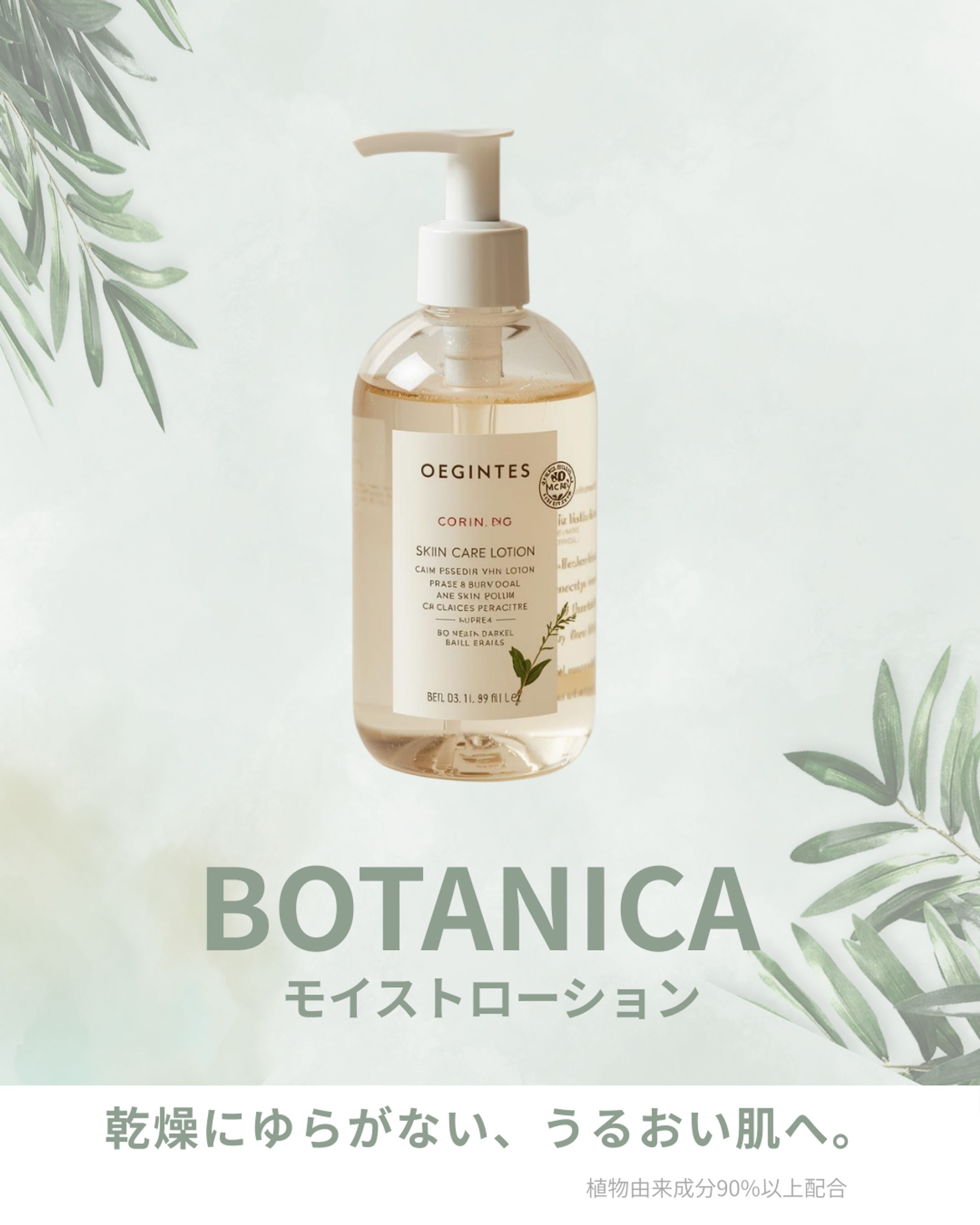 スキンケアローション広告-1