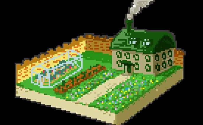 習作　ドット絵