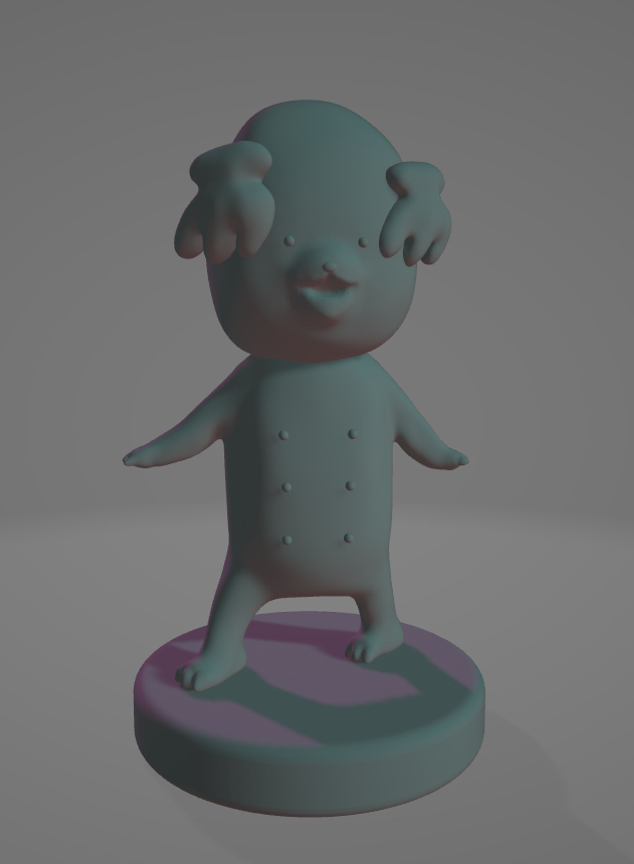 3Dフィギュアモデリング-1