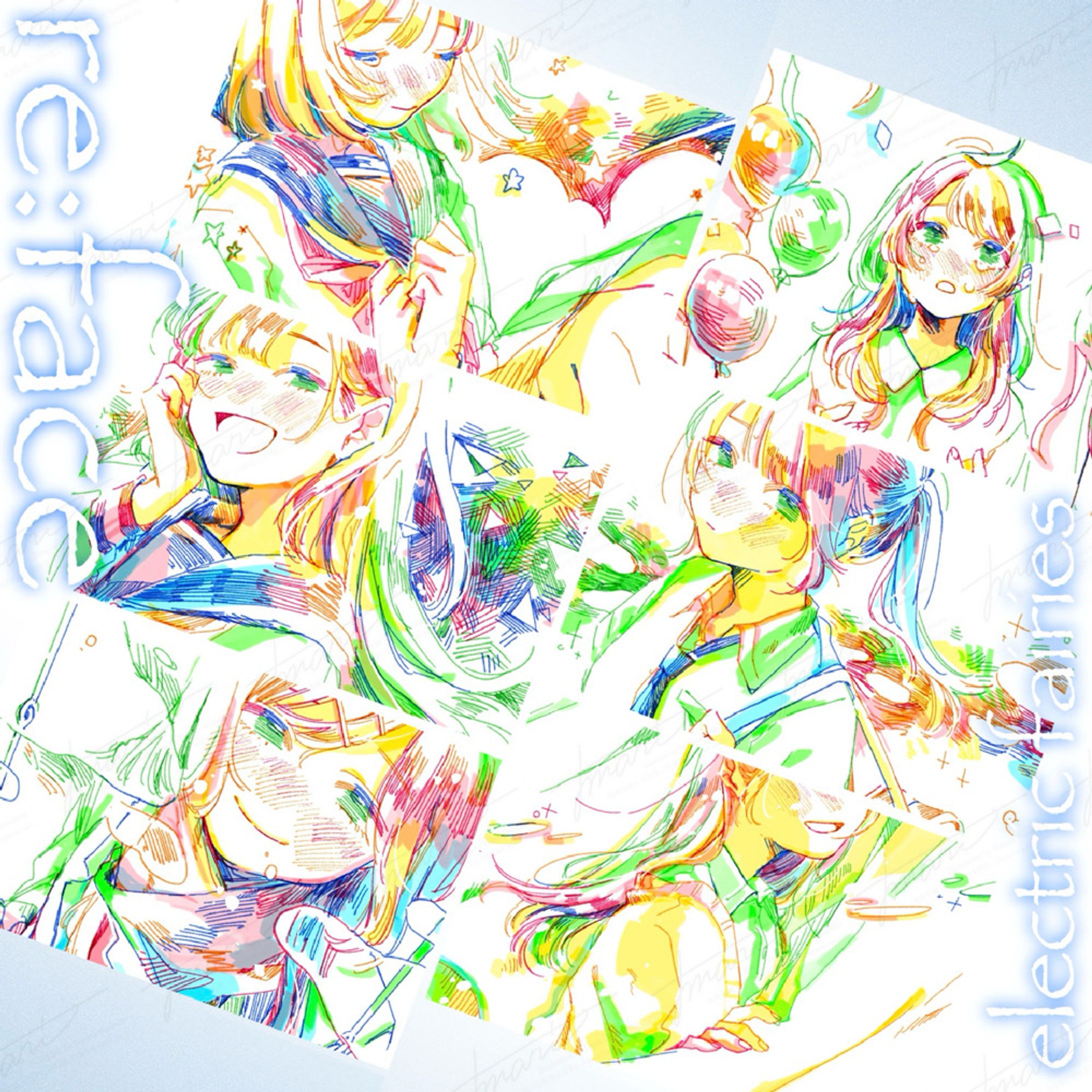 electric fairies様 楽曲・アルバムイラスト-1