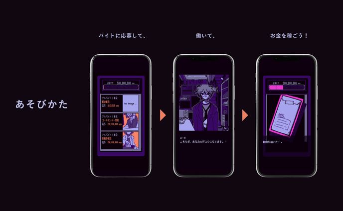 “バイトバイトバイト！！！”のあそびかた/つくりかた