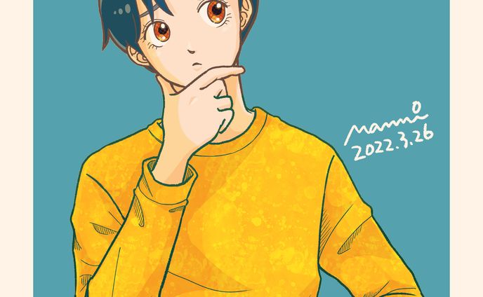 ai、男性イラスト