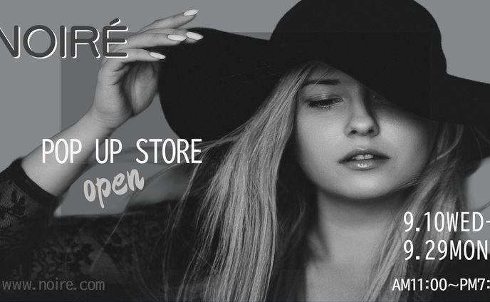 アパレルのポップアップショップ