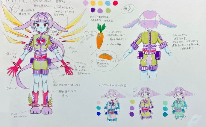 キャラクターデザイン