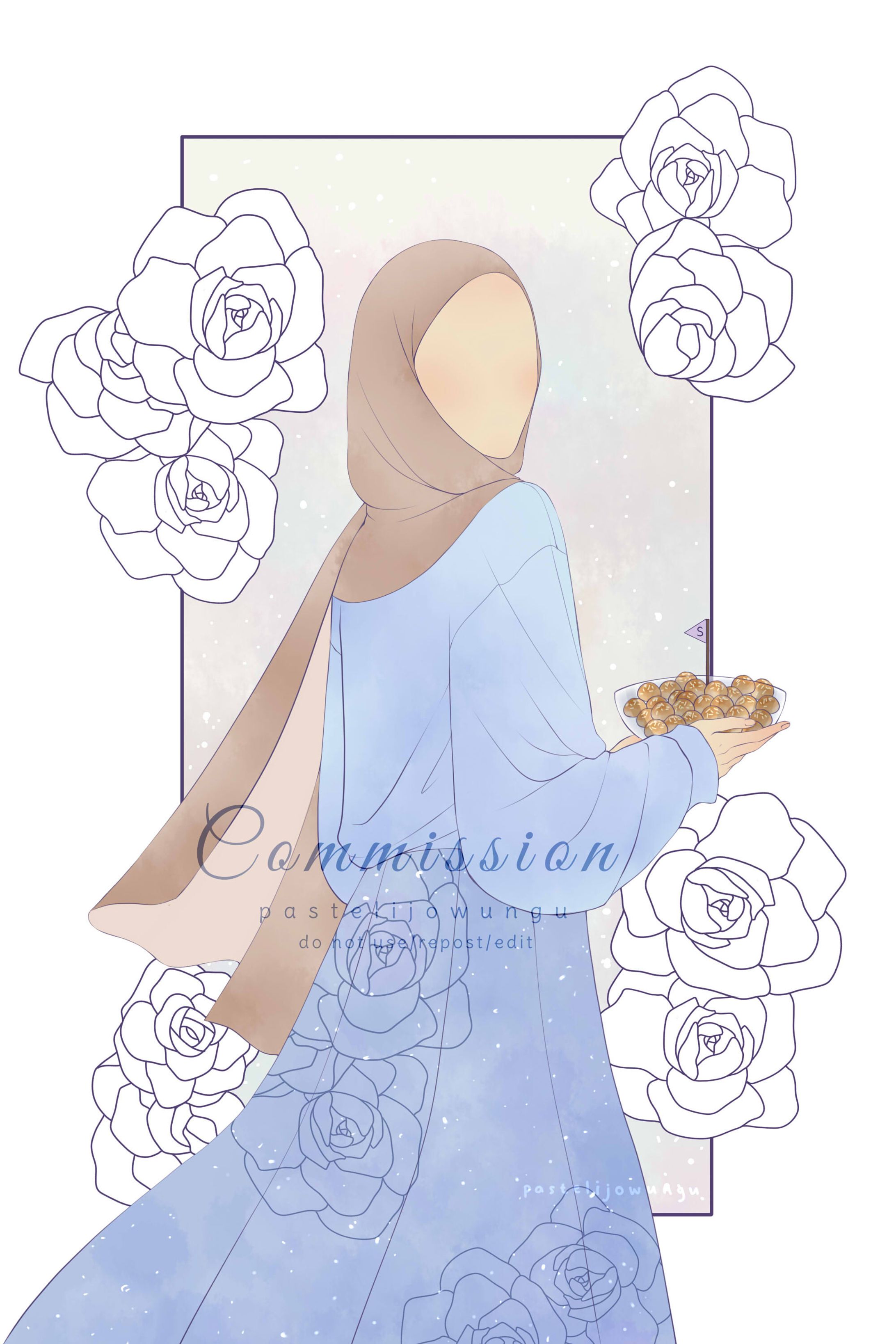 Commission (Flat Colored) @Veren (WhatsApp)-1