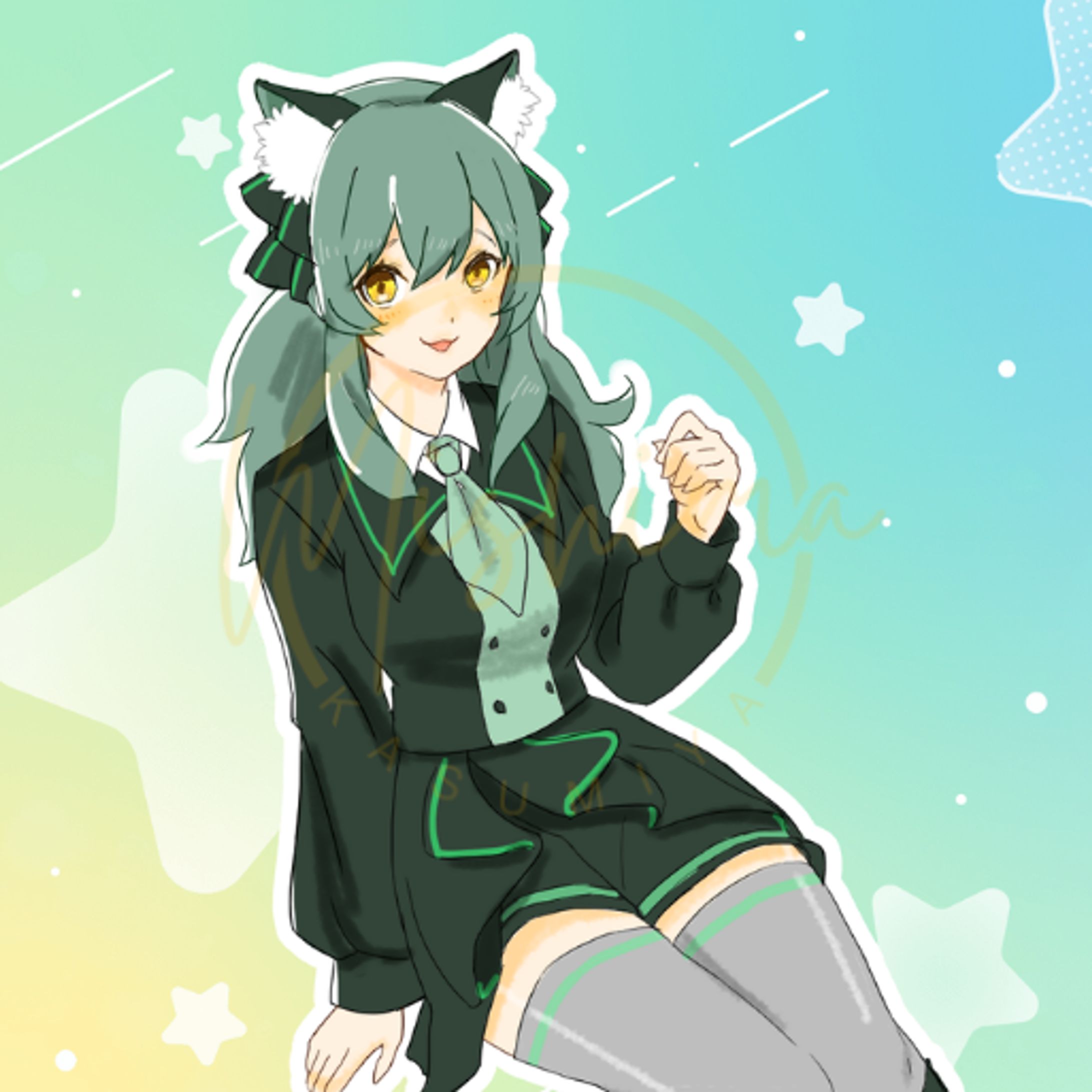 昆布戸とろん様_落書きファンアート-1