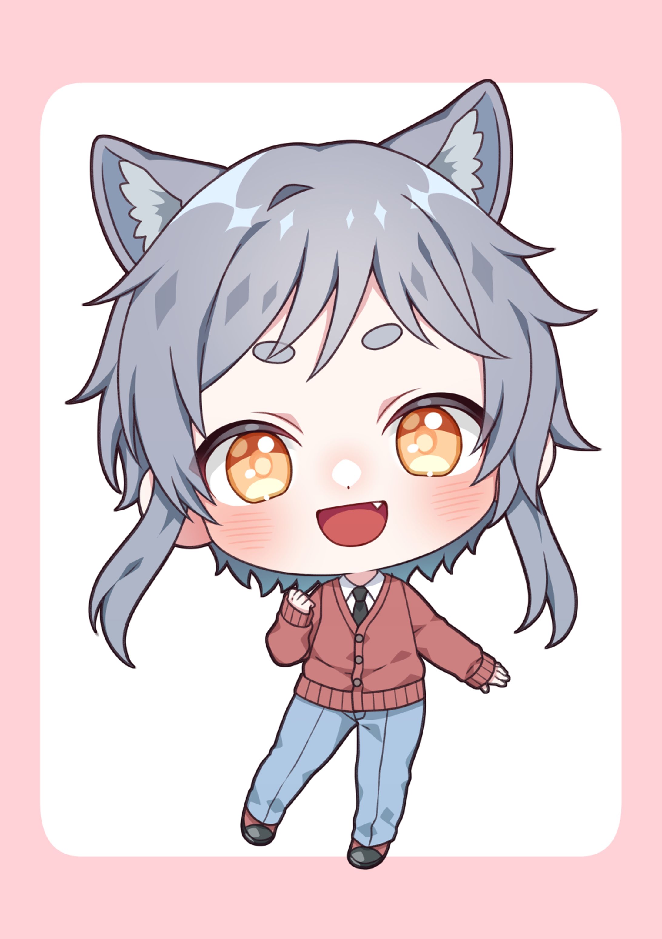 【月様】ミニキャライラスト-1