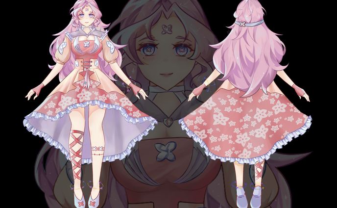 Character design_Lysera bloomveil
