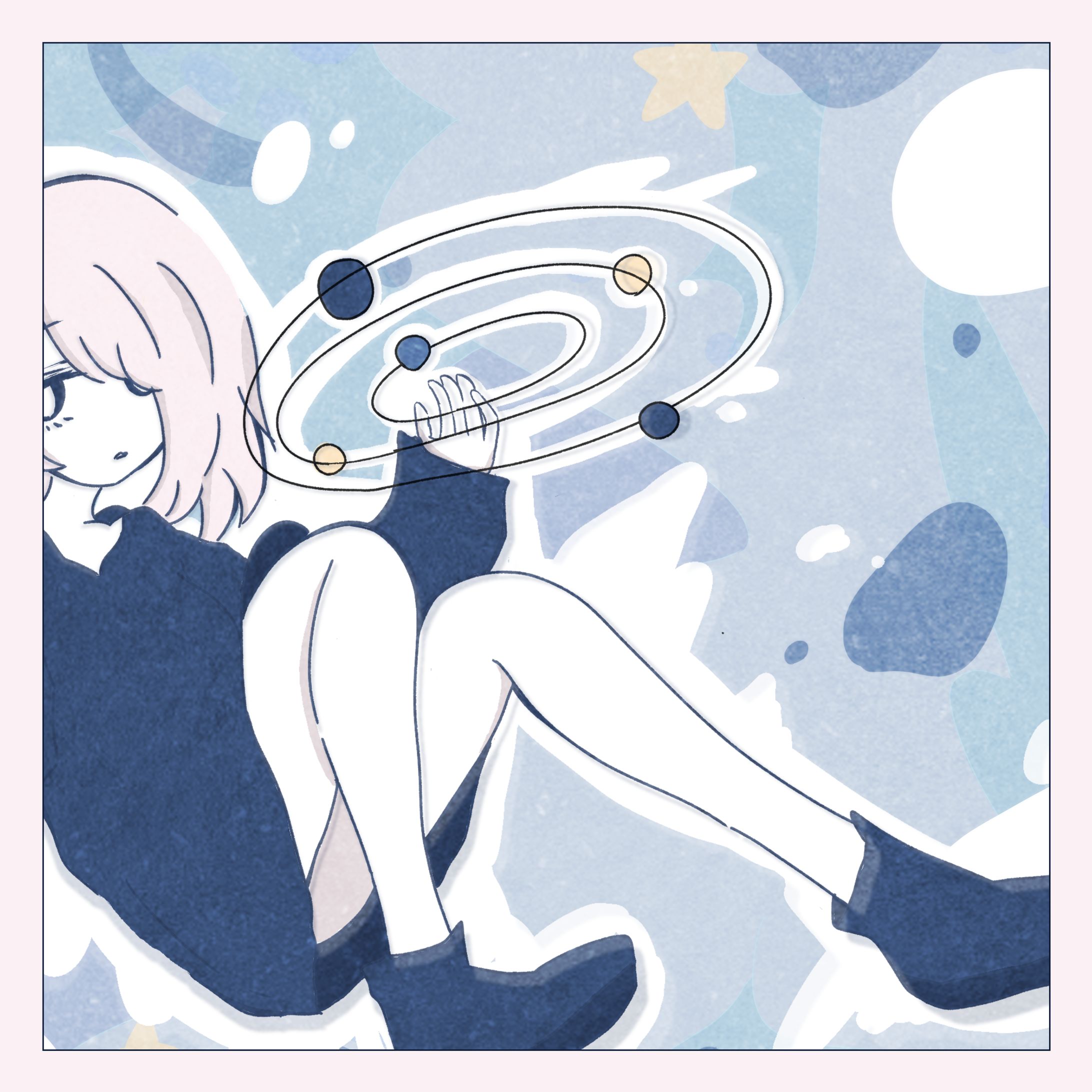 WaMi『宙に舞うエイリアンと君と私』 アートワーク-1