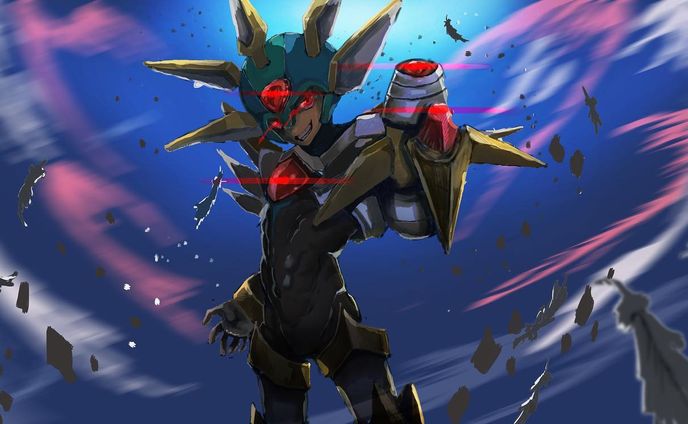 ロックマンゼロに出てくる
コピーエックスを描きました😊

#コピーエックス
#ロックマンゼロ