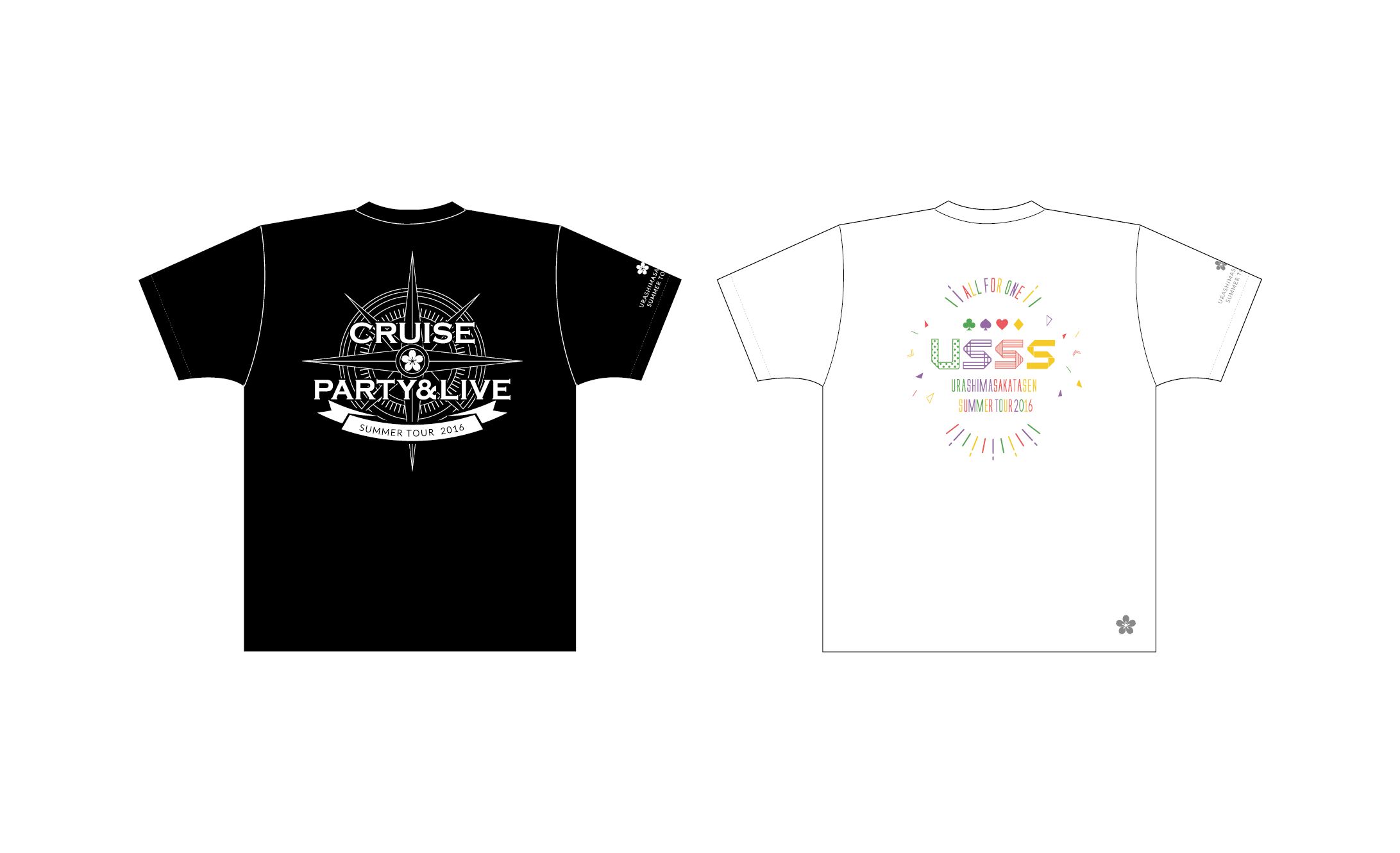 浦島坂田船 SUMMER TOUR 2016 CRUISE PARTY&LIVE ロゴ