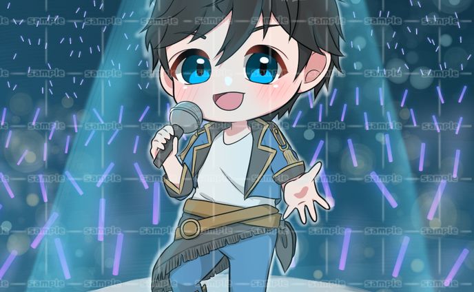 ミニキャラ一枚絵