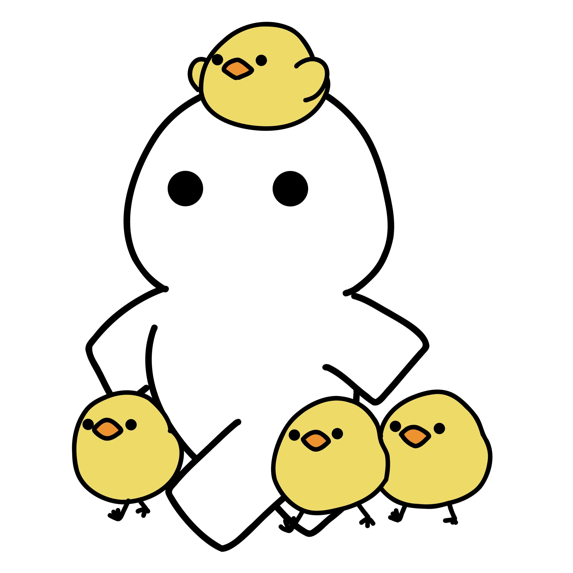 オリキャラとひよこ-1