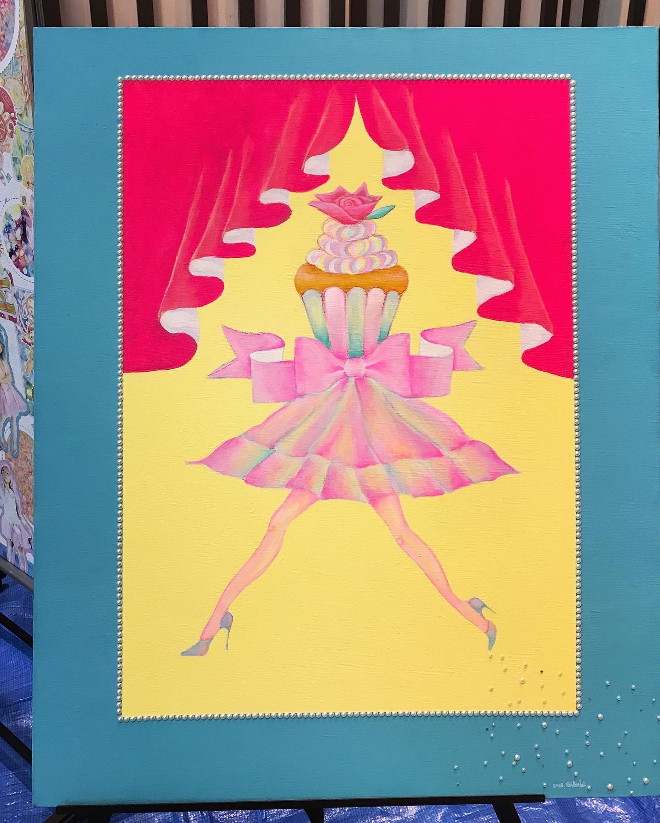 アートレシピOYAMA ライブペイント作品-1