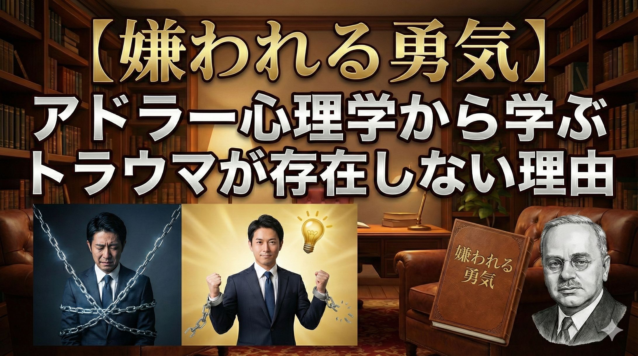 嫌われる勇気　紹介動画　サムネイル-1