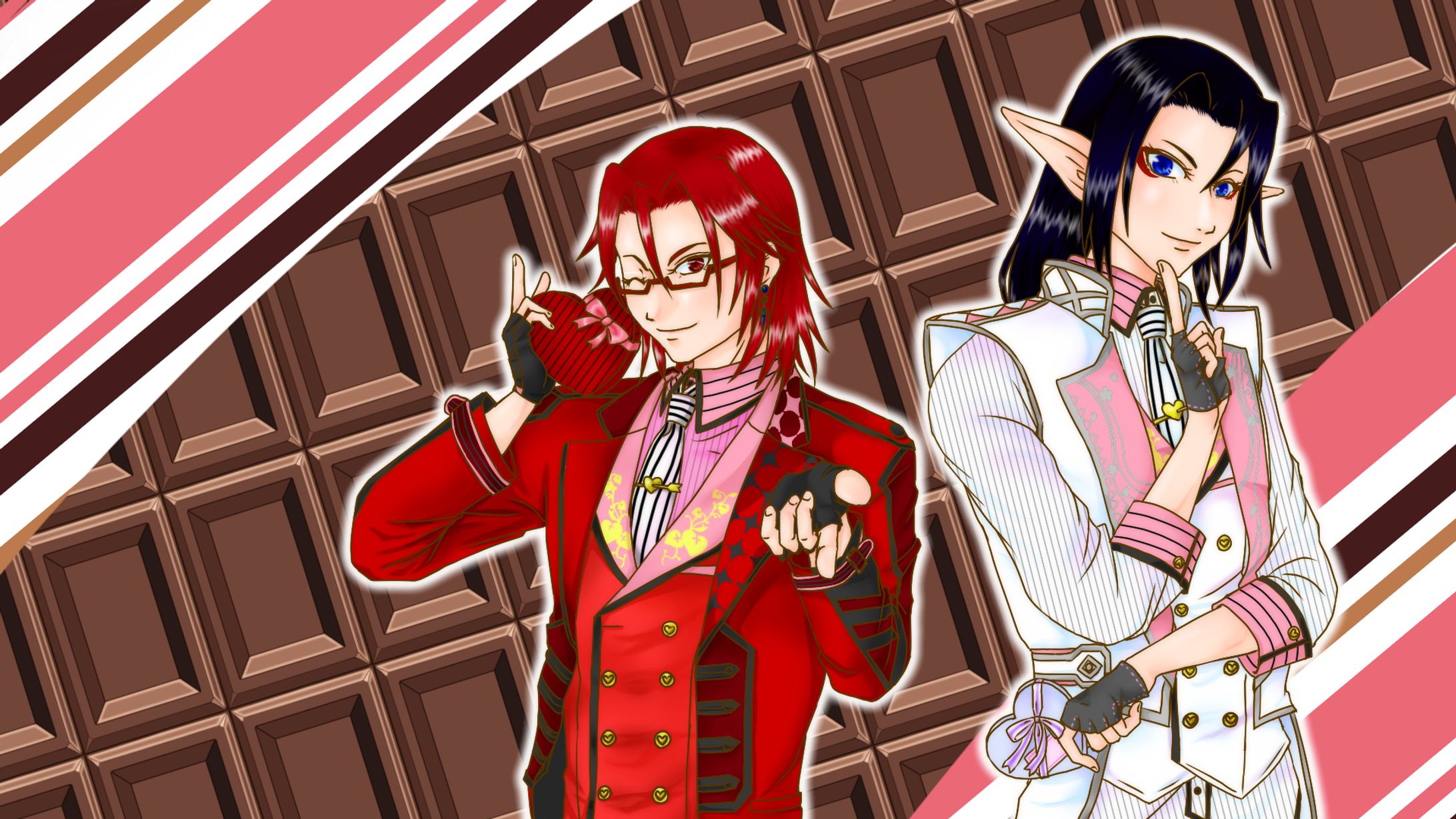 二次創作イラスト-1